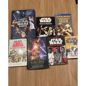 Star Wars Book Lot 7 HC/PB Jedi Academy Force Awakens DK Readers